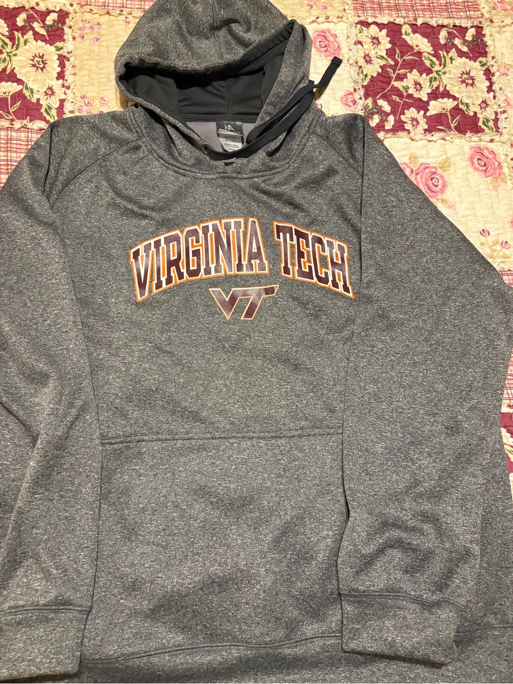 Knights Apparel Gray Fleece-Lined Hoodie